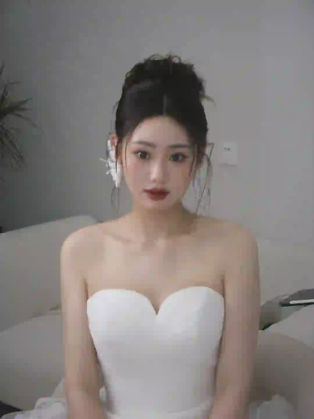 婚纱妆造模特