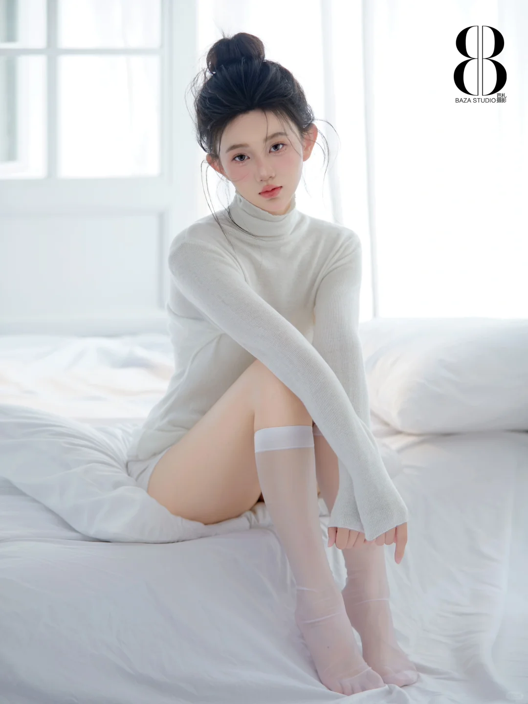 白开水妆容 软乎乎的纯欲少女 南昌写真