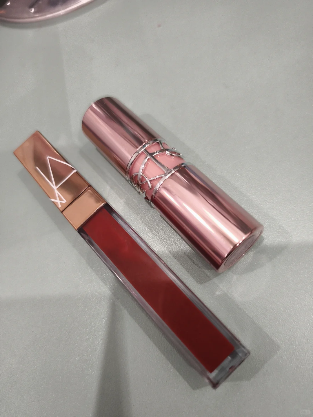 YSL 5B和NARS 阿拉贡红茶