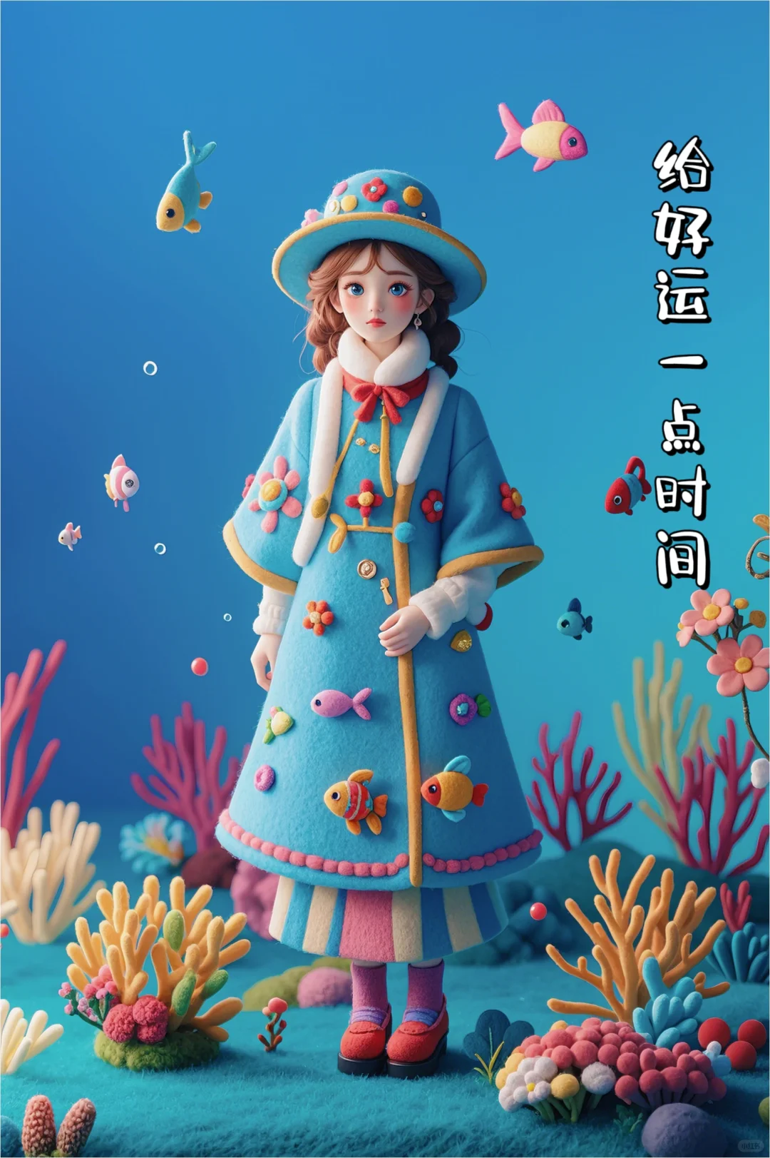 毛毡系统女孩