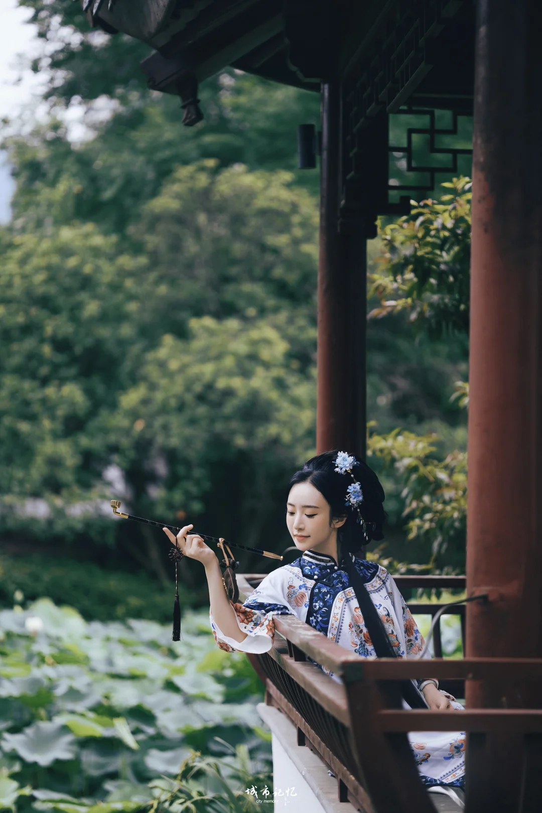 清汉女汉服写真客片，武汉写真婚纱照推荐