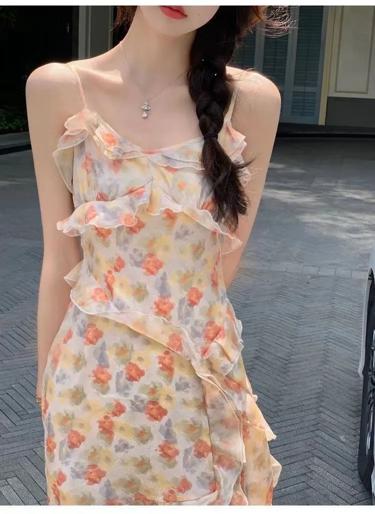 🌼夏日必备！气质碎花长裙👗