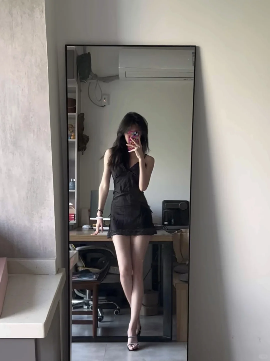 170ootd｜轻奢纯欲蕾丝睡裙?