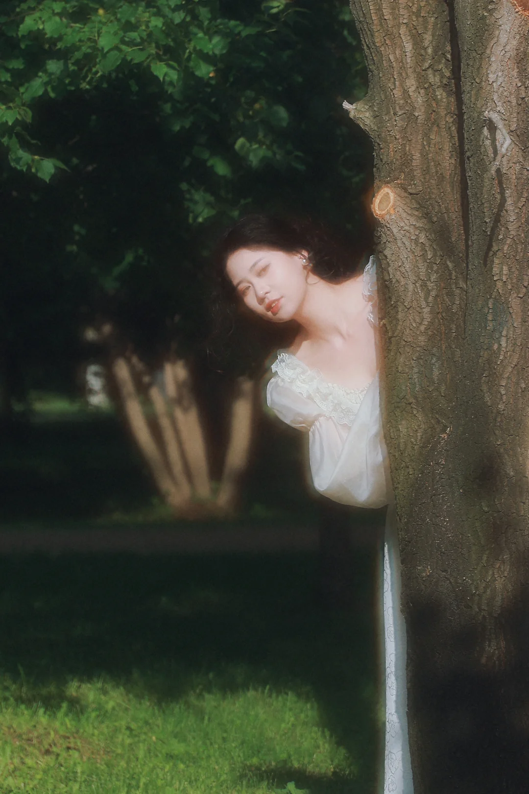 油画感 夏日 写真//长春女摄