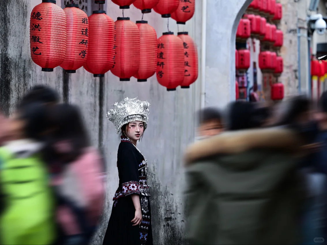 写真丨苗疆少女