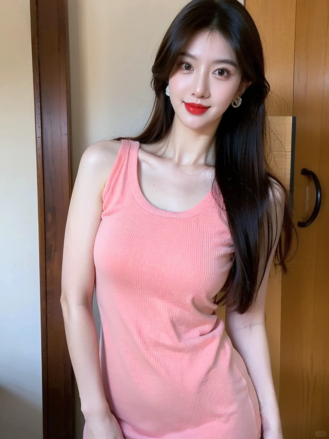 美女深藏不漏的魅力：纯欲风居家写真秀