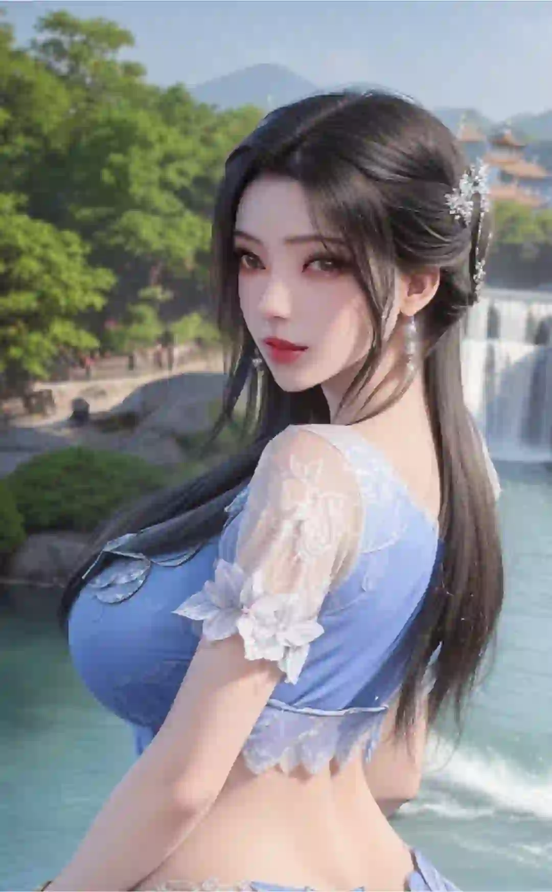 李慕婉回眸背影杀