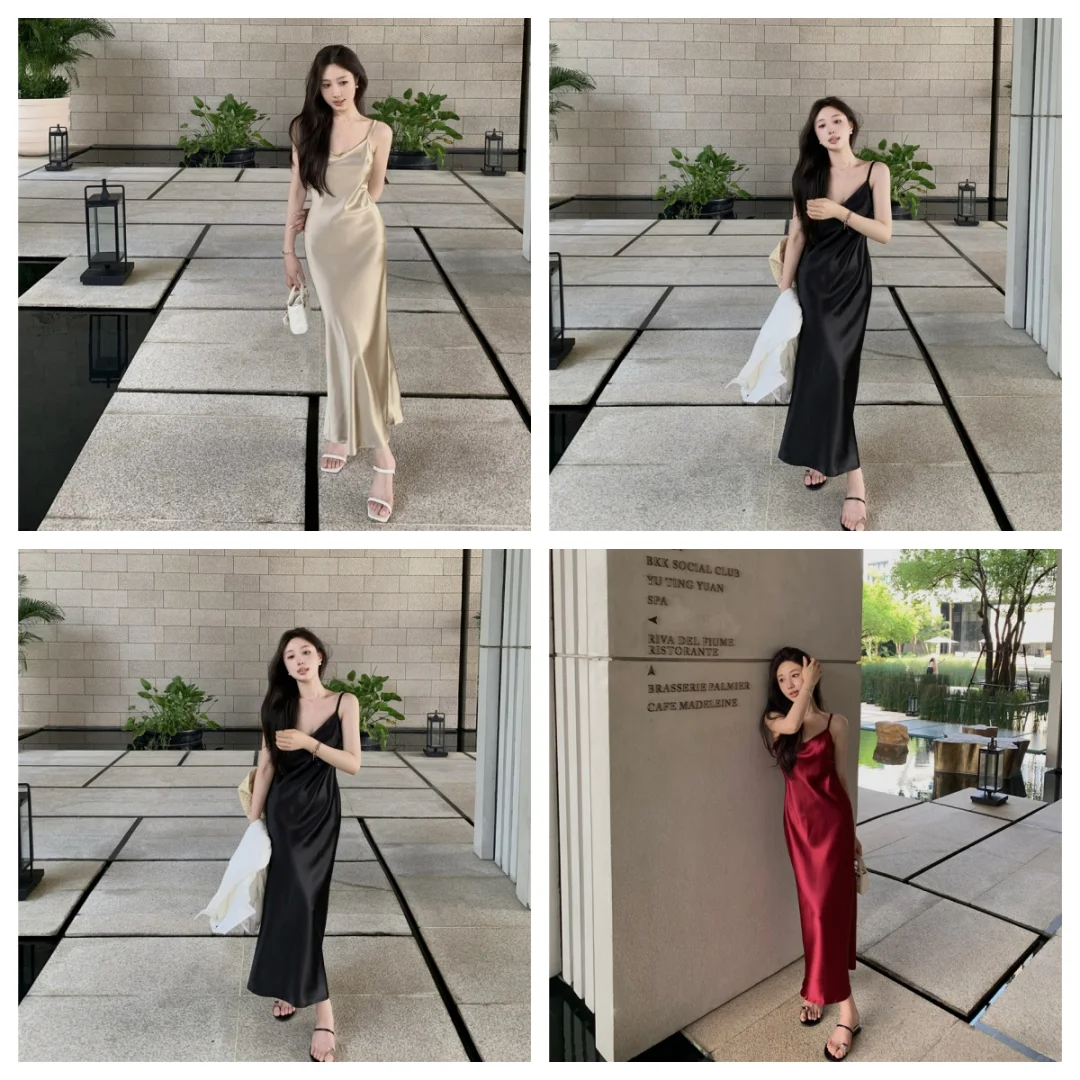 👗"性感吊带，打造你的夏日纯欲魅力"🫦