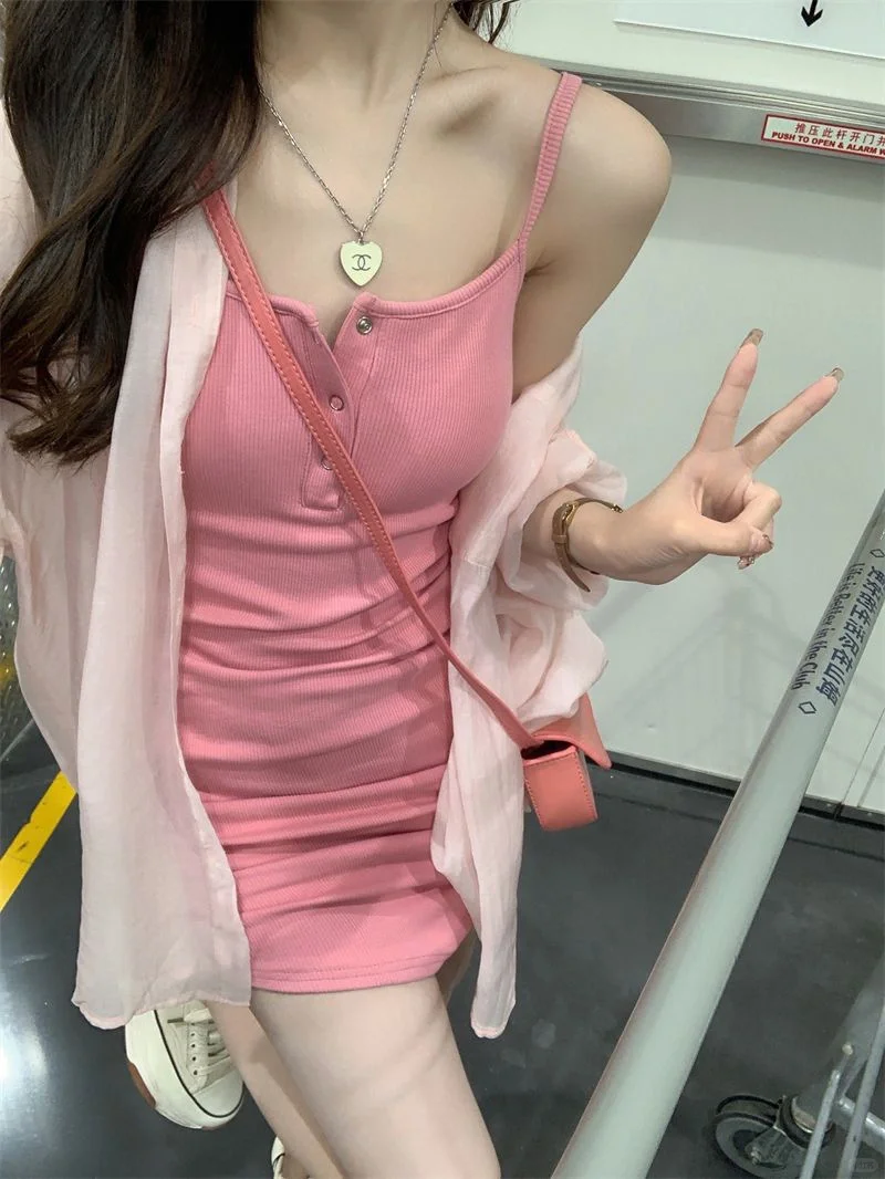 夏日必备👗小个子纯欲套装