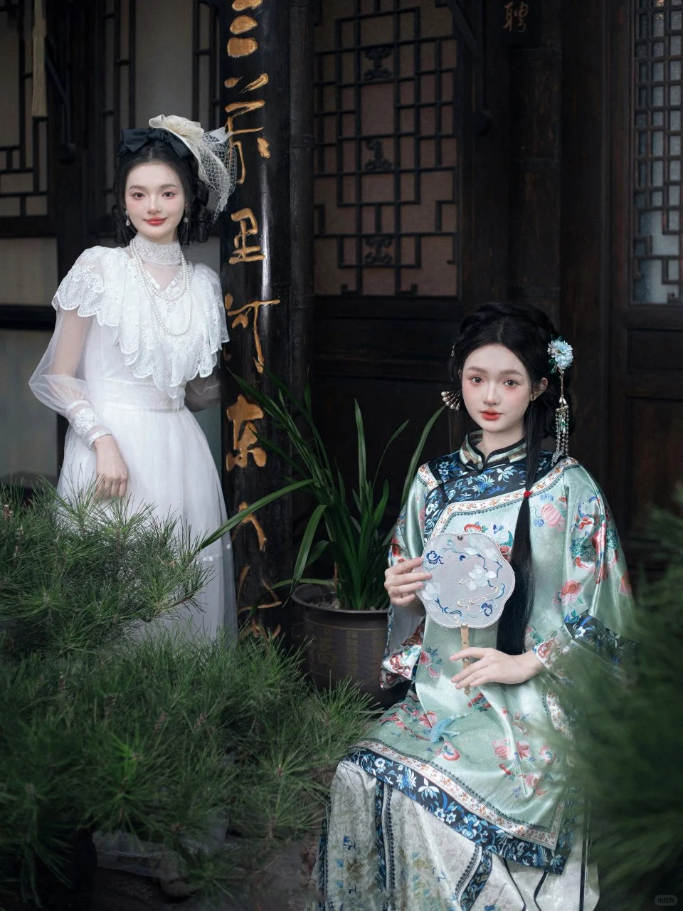 清汉女与留洋大小姐|闺蜜写真