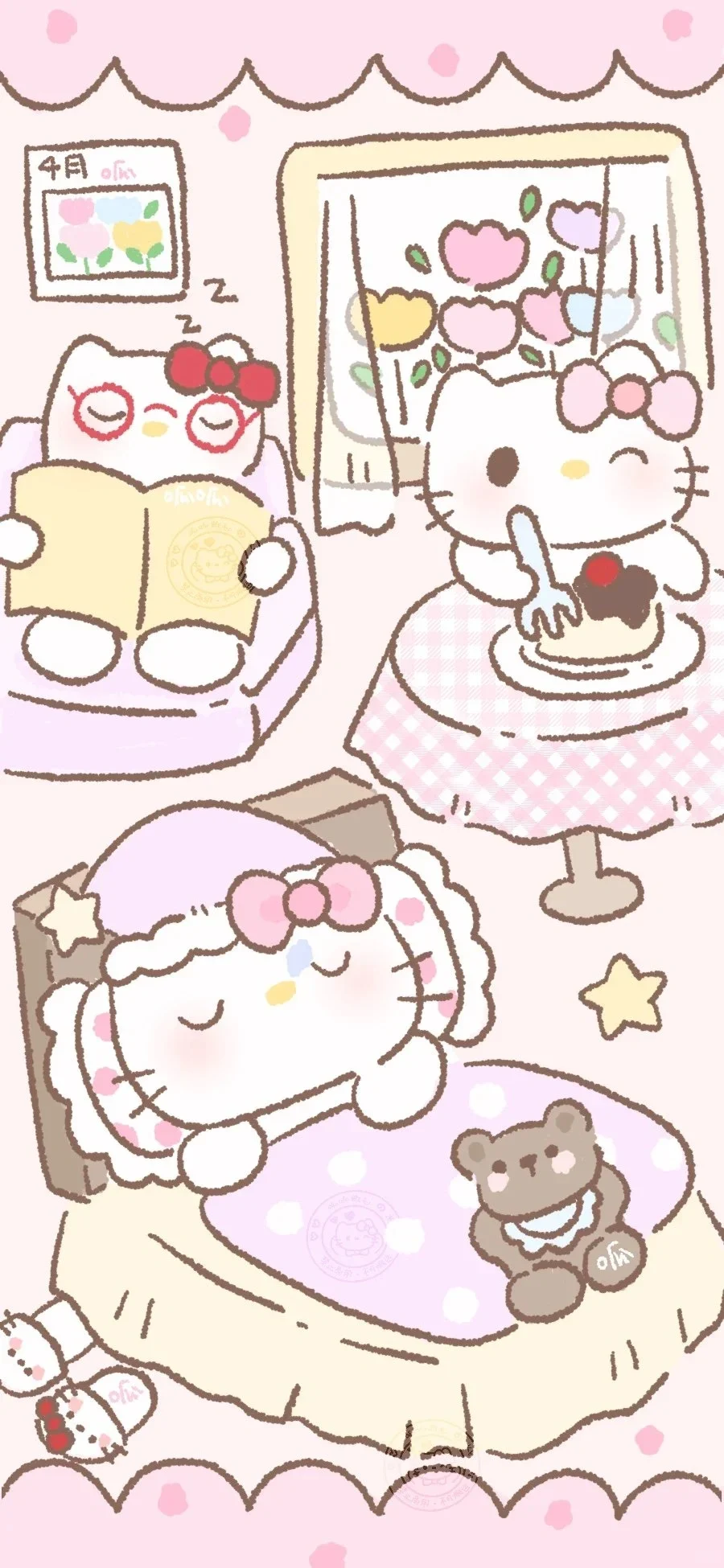 HelloKitty专属壁纸！