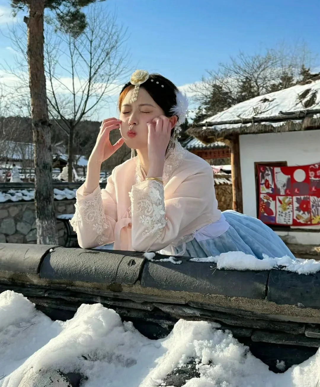 雪地小精灵?‍♀️