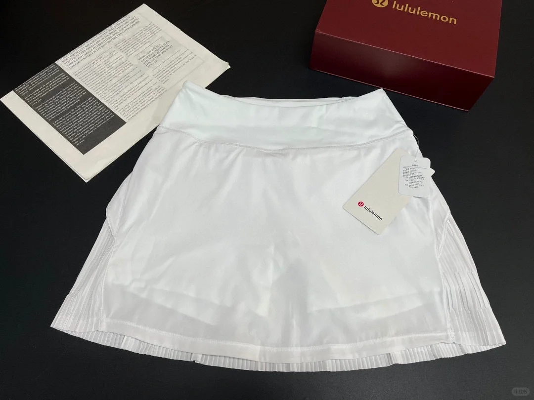 lululemon Pleated lined 夏季必备纯欲短裙