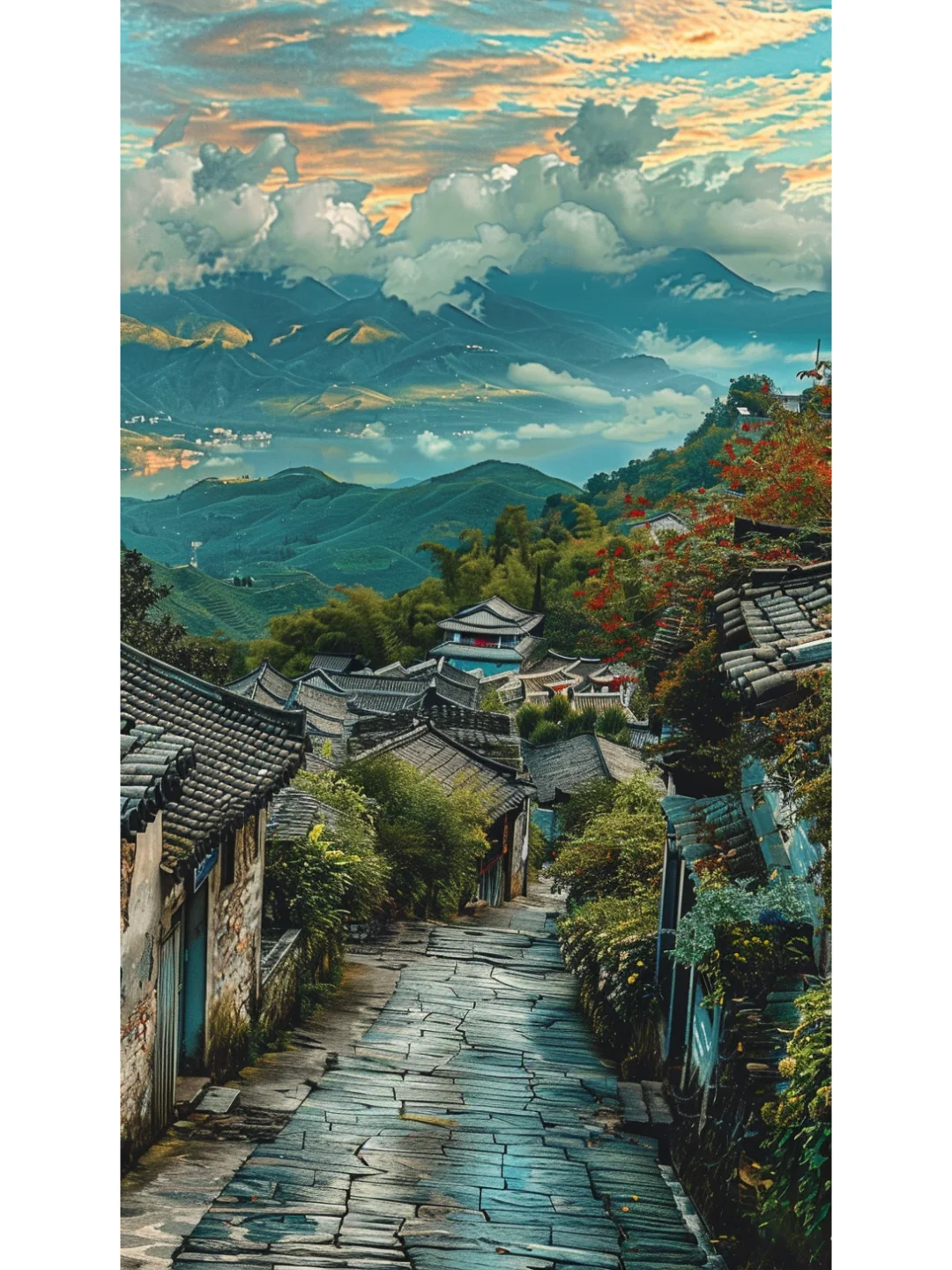 高清山水，手机壁纸