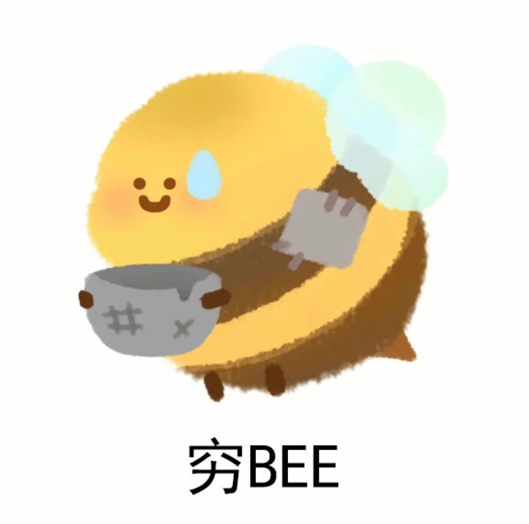 小蜜蜂bee表情包来喽！