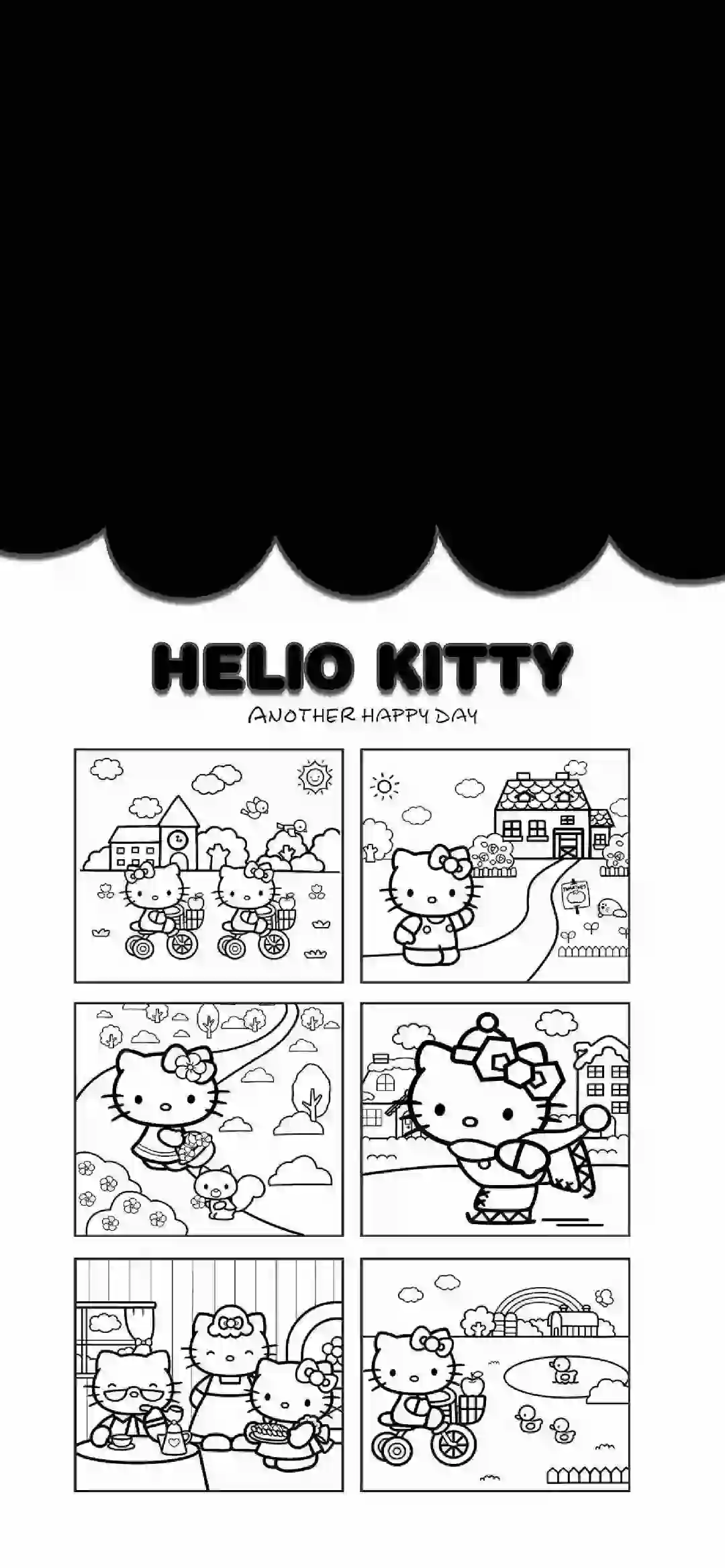 手机壁纸｜HelloKitty 迷人的简单【147】期