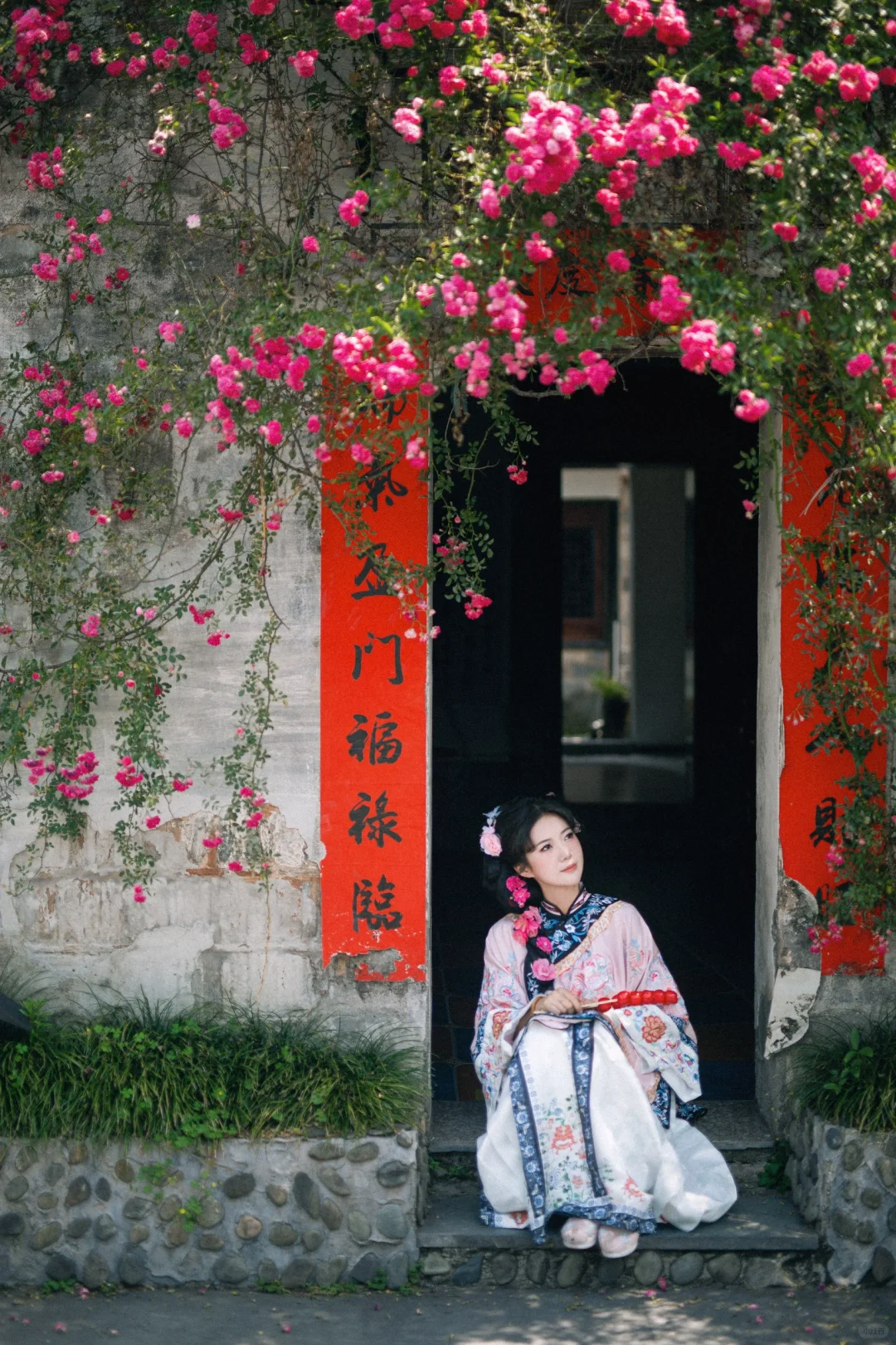 清汉女风格～宏村写真真的太美了