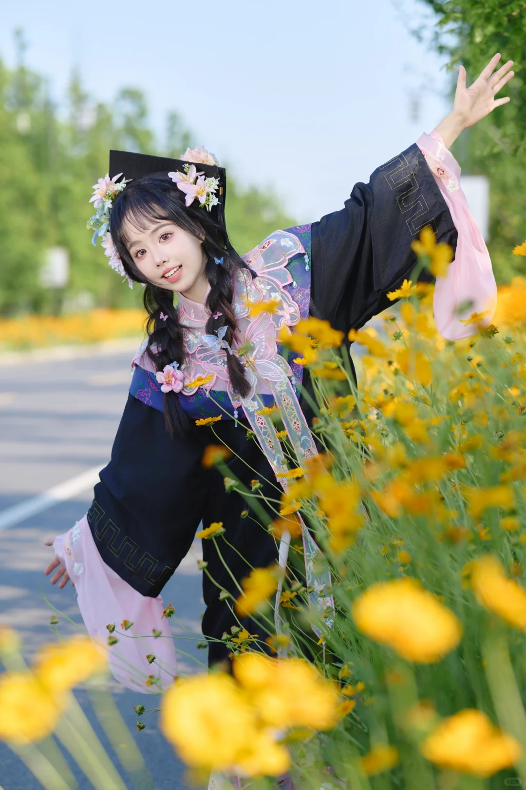 模特日常｜今天假装毕个业🎓