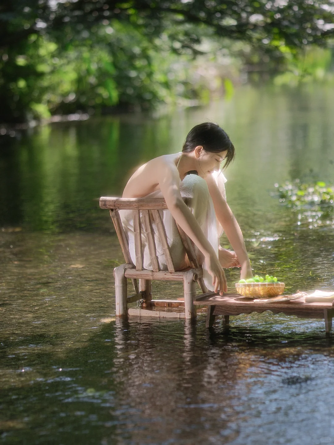 蝉鸣丨溪流丨林荫丨夏日🍃