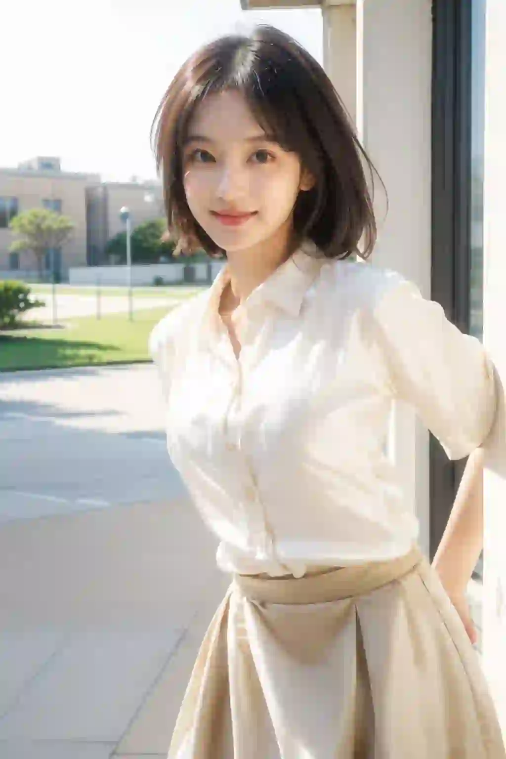 AI里女大学生的夏天