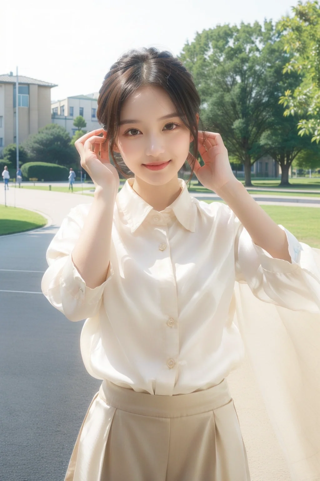 AI里女大学生的夏天