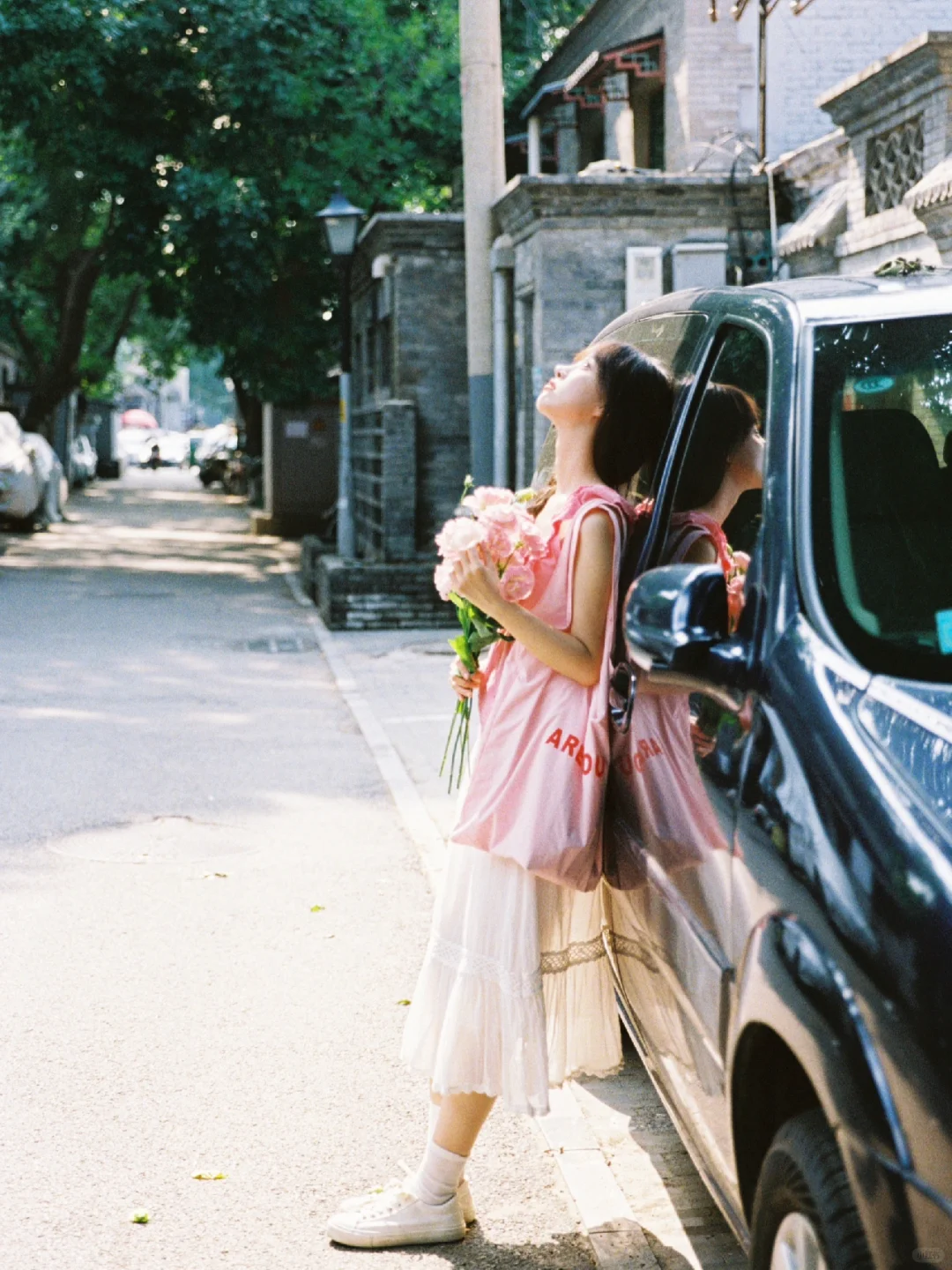 鲜花少女 | 胡同里的胶片日常