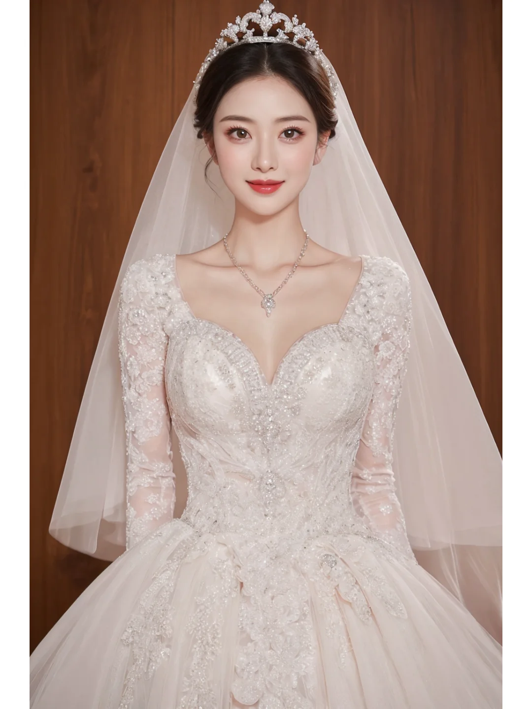 少女的婚纱梦，纯真与浪漫的邂逅👰‍♀️