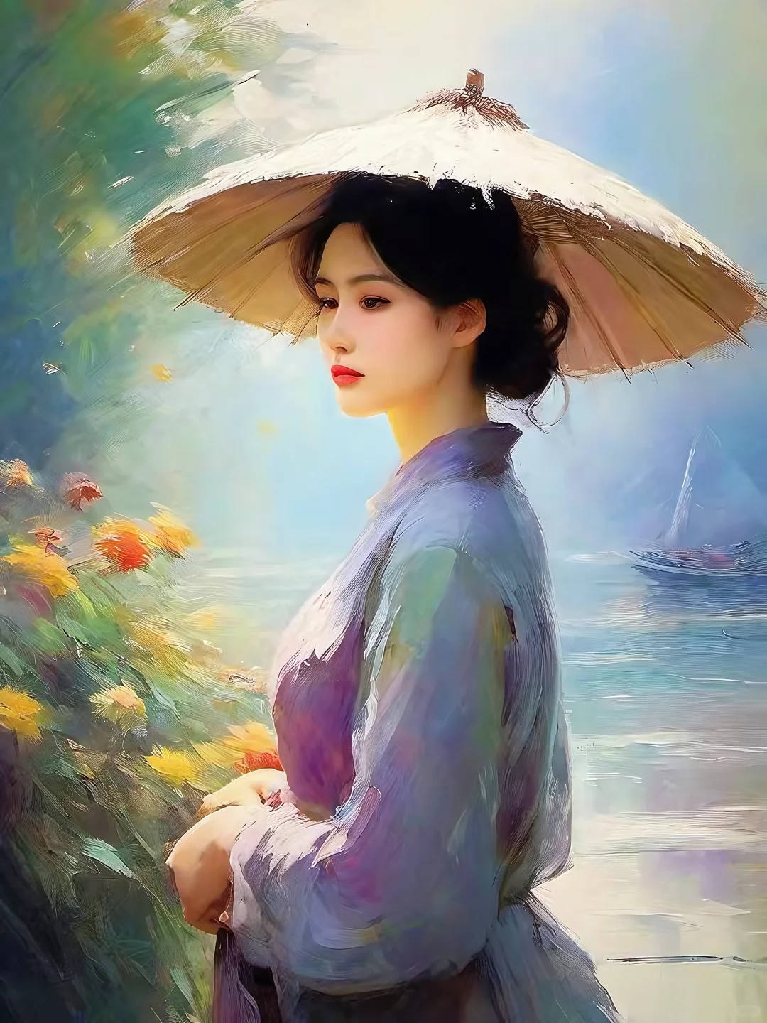 花与精灵少女(二)