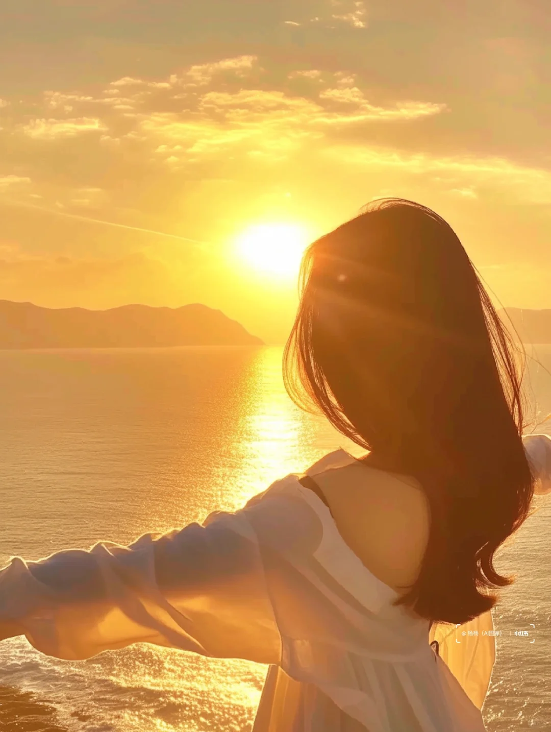 海风路过耳边喊你一起去热爱生活｜浪漫女头