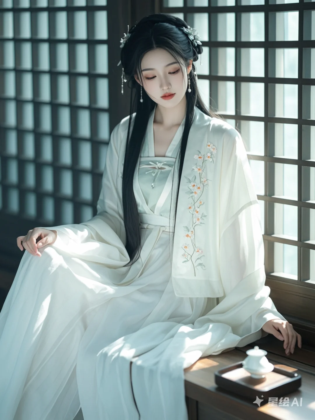 静修服设 淡妆｜数字写真