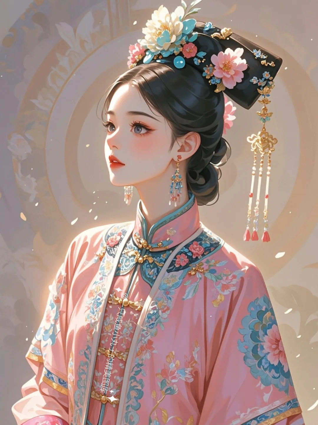 眉目如画，大家闺秀✨清汉女美人图鉴篇