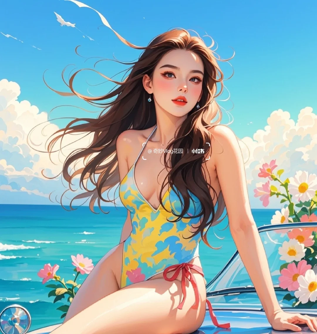 治愈系分享 ｜ 性感泳装美女?