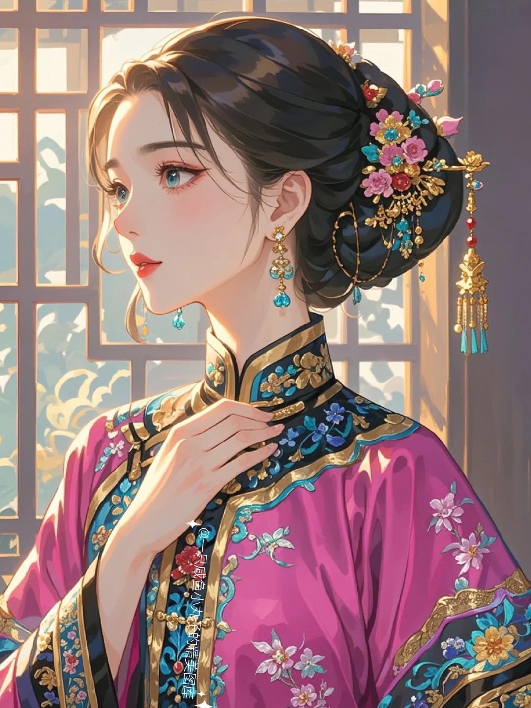 眉目如画，大家闺秀✨清汉女美人图鉴篇