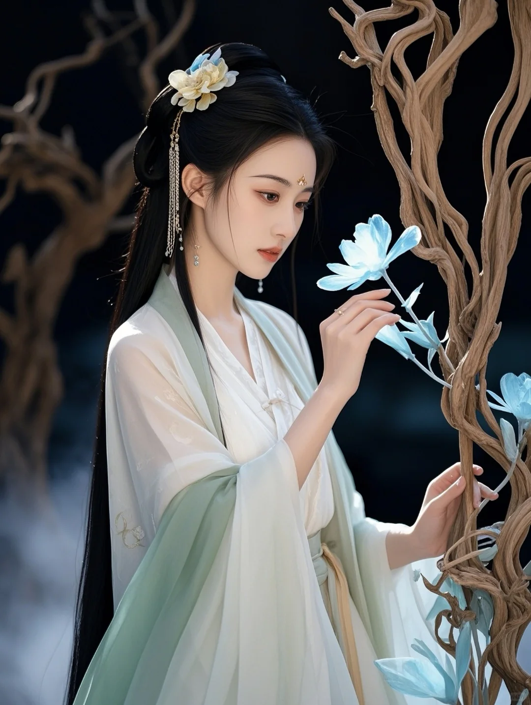 花与仙，古风美人记