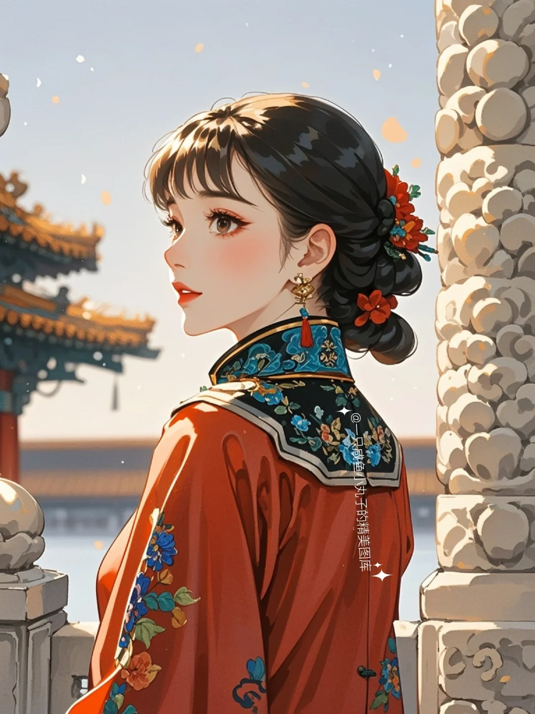 眉目如画，大家闺秀✨清汉女美人图鉴篇