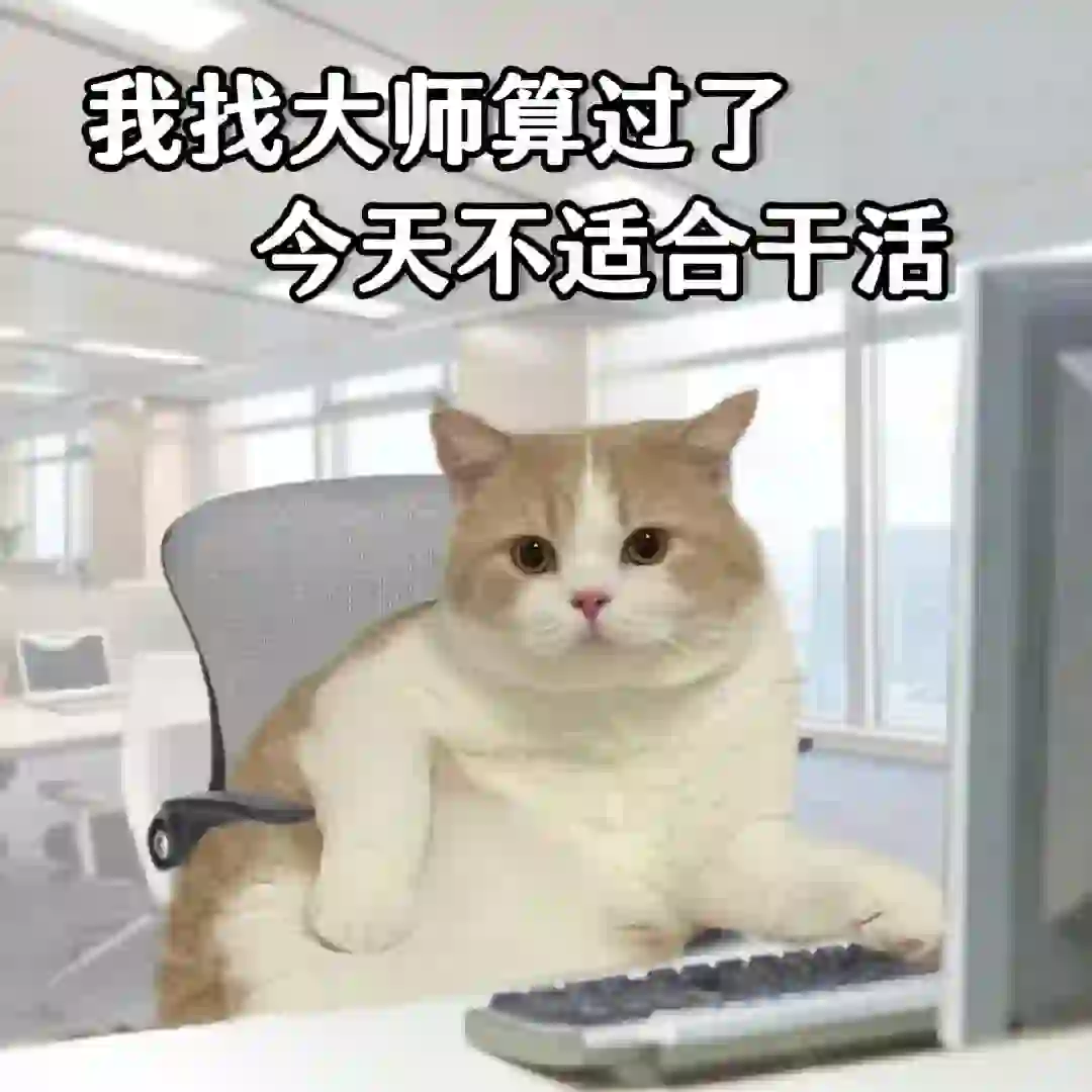 表情包｜打工猫日常 3