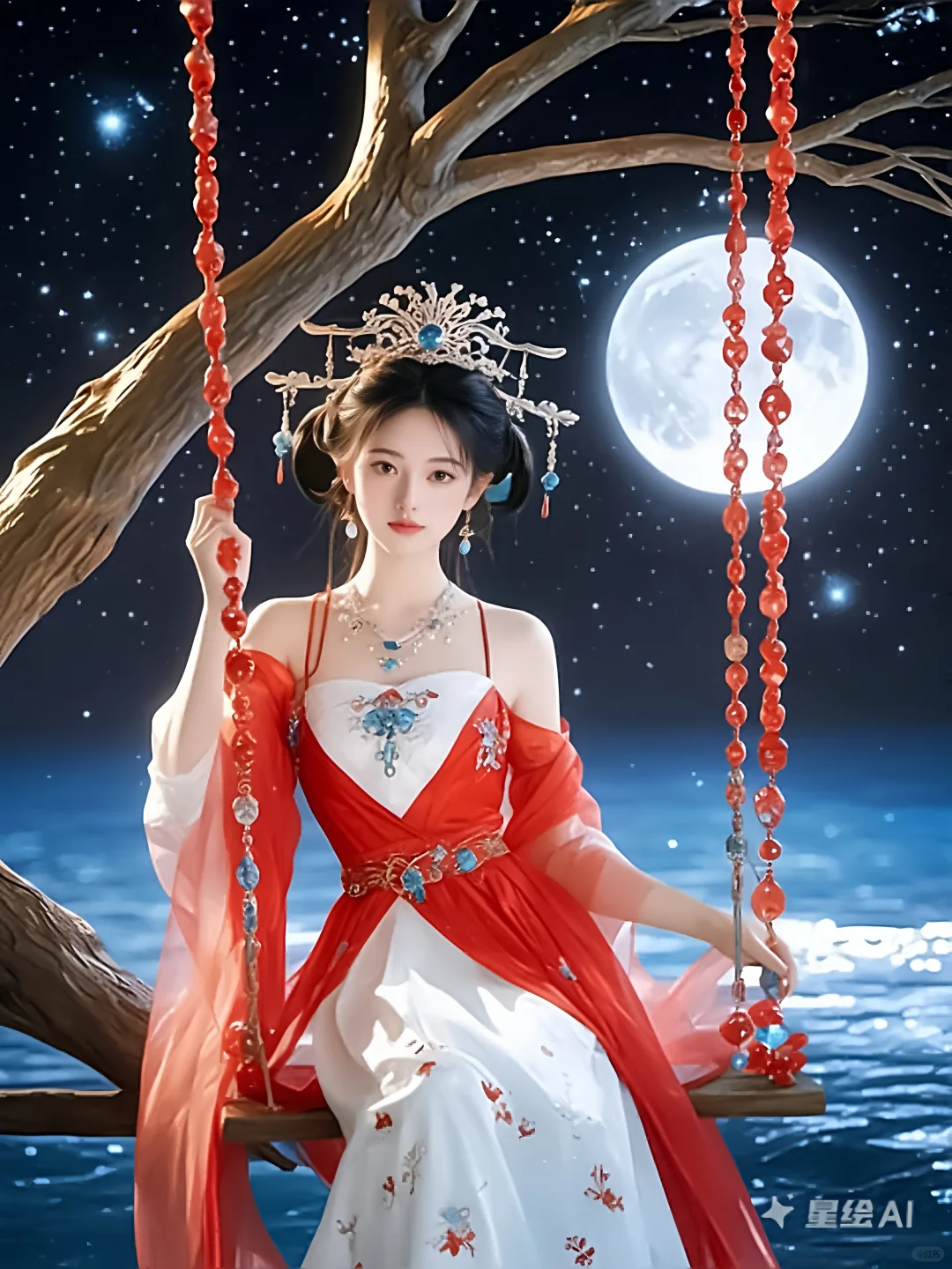 星海琉璃仙，原来穿上古装都是这么美的?