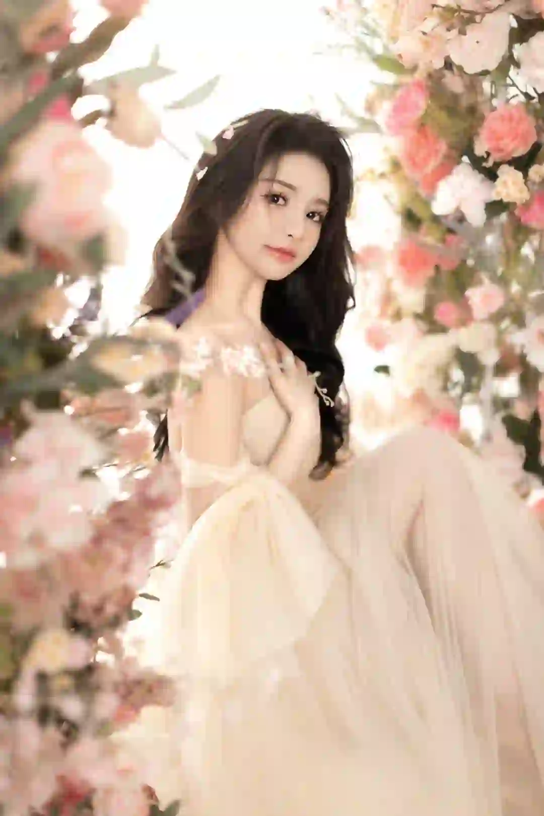 进入花与爱丽丝的梦游仙境?甜美少女写真