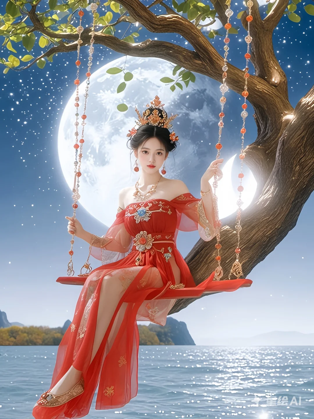 星海琉璃仙，原来穿上古装都是这么美的?