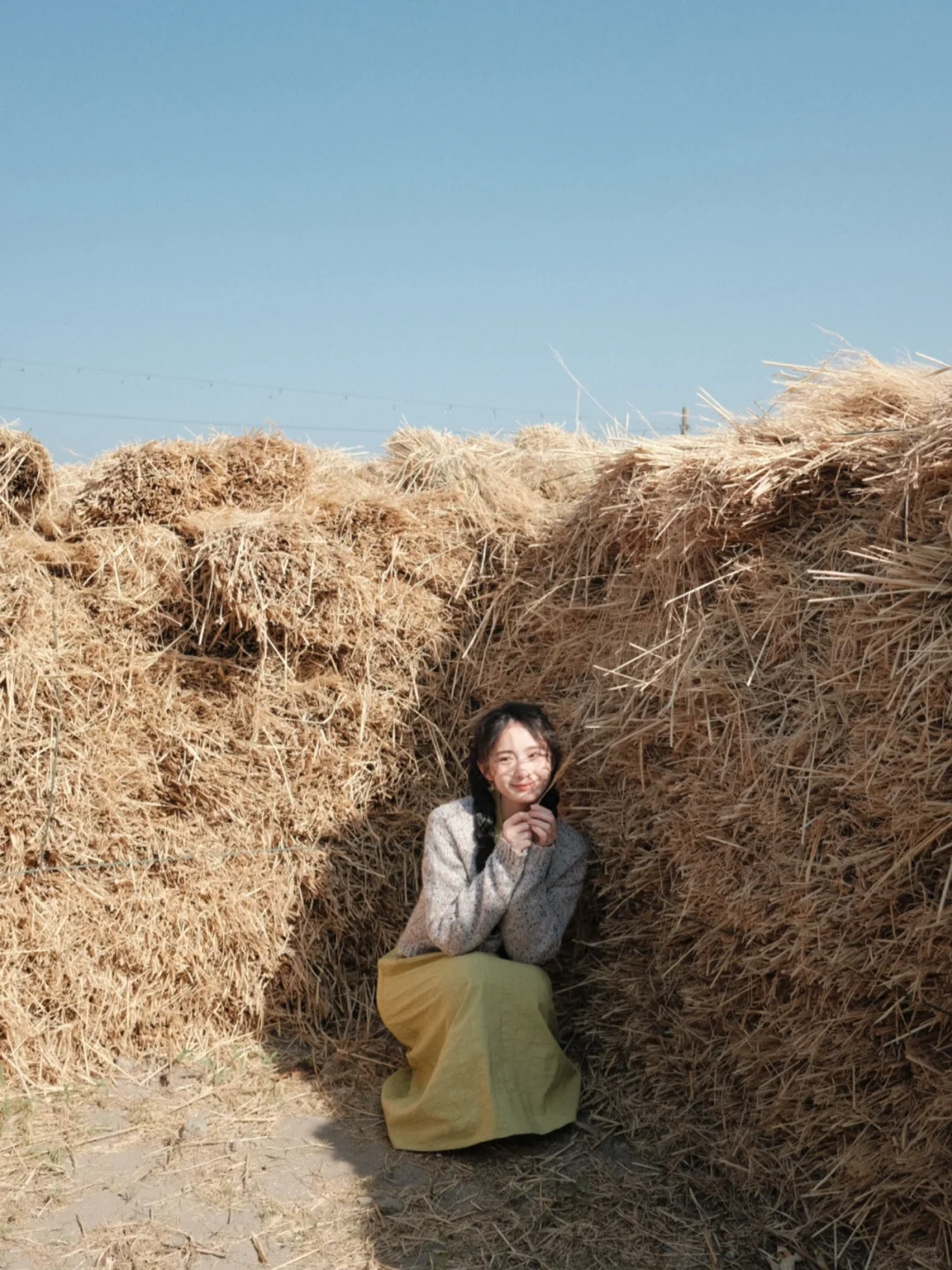 拍一个80年代女知青，富士胶片色直出?️