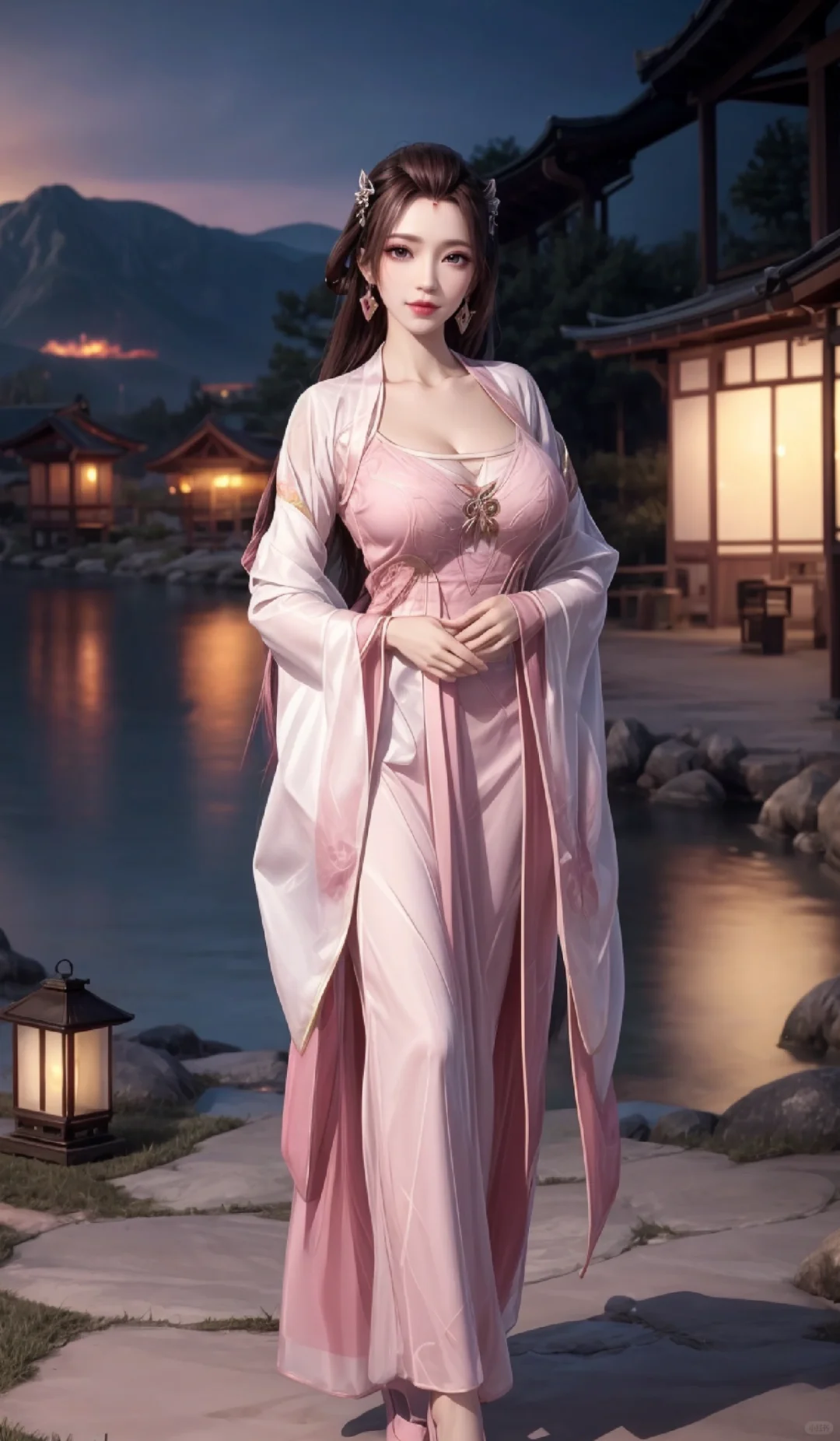 胡美人 国漫壁纸古风汉服美如画