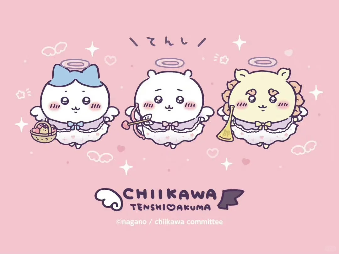 chiikawa | 粉粉嫩嫩的平板壁纸?