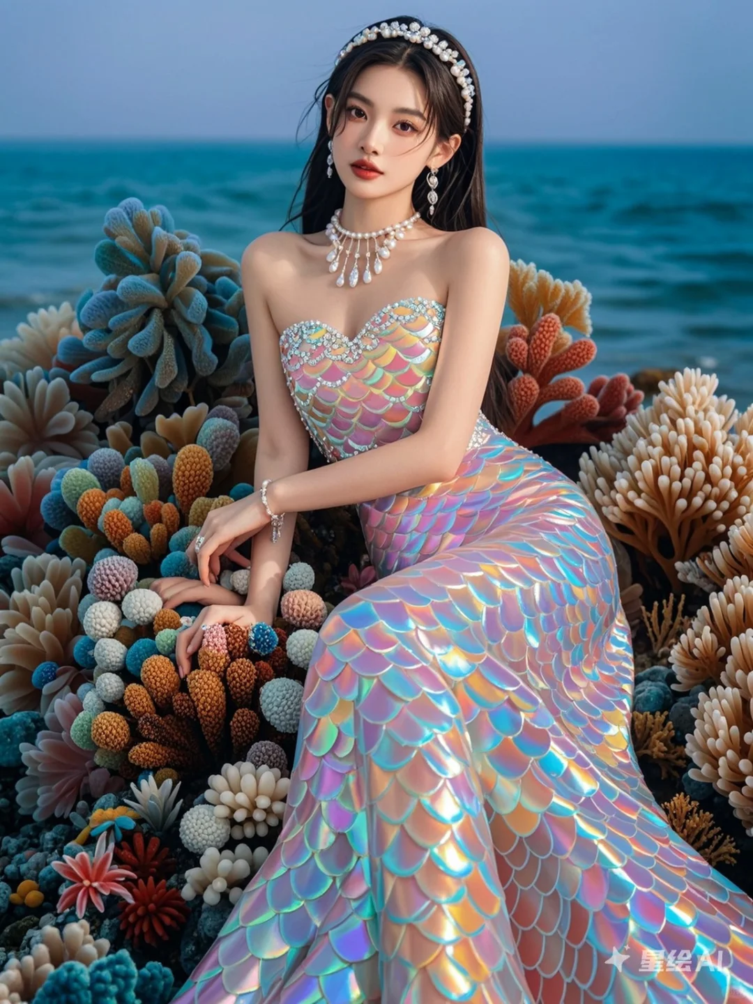 碧海灵姿美人鱼｜数字写真