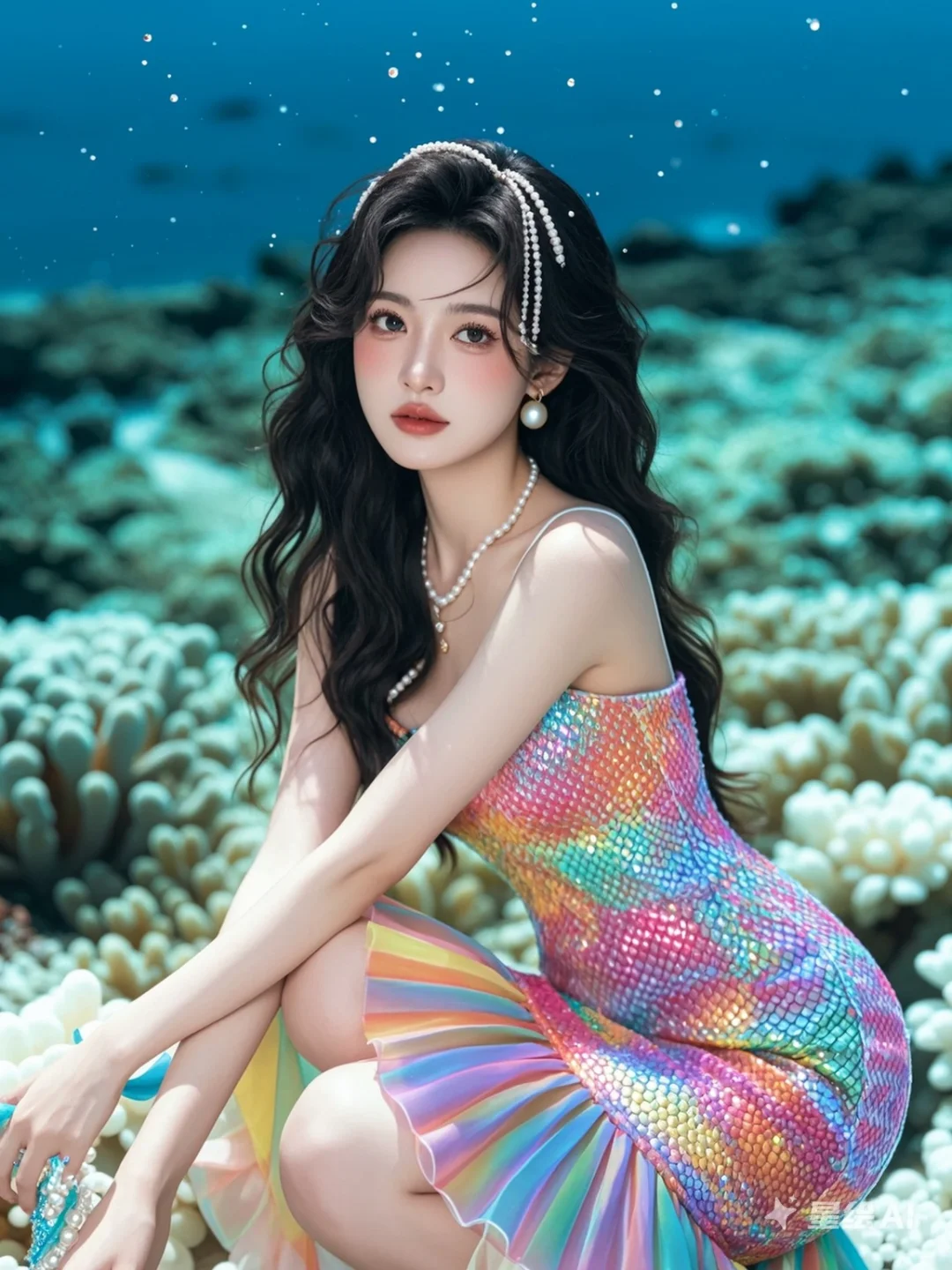 碧海灵姿美人鱼｜数字写真