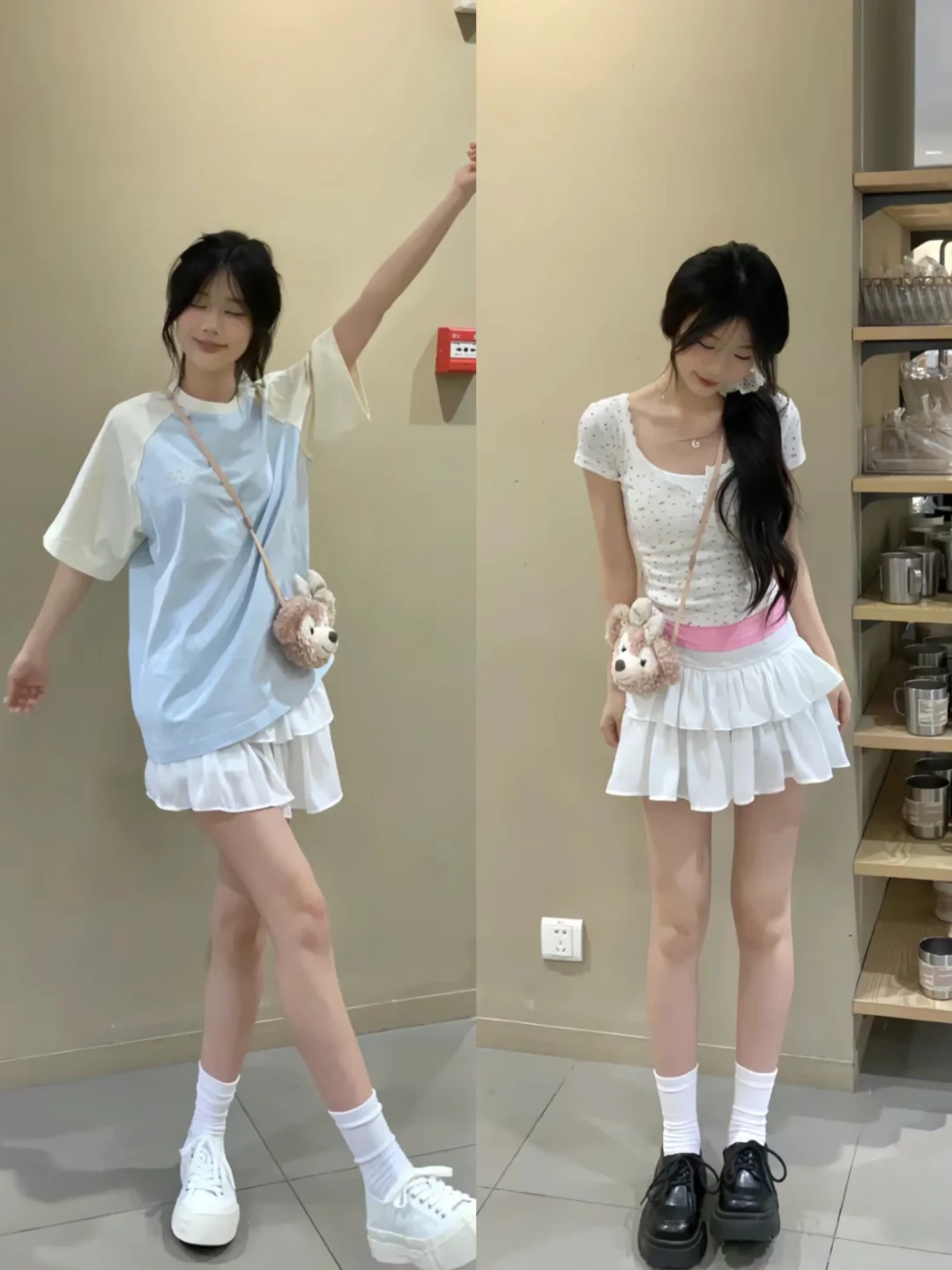 2️⃣8️⃣套韩系少女感穿搭?！！！！