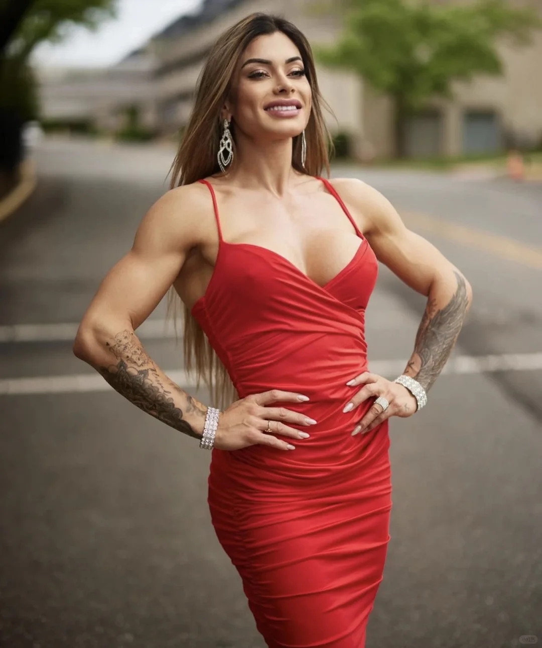 巴西肌肉女金刚Gisele Machado