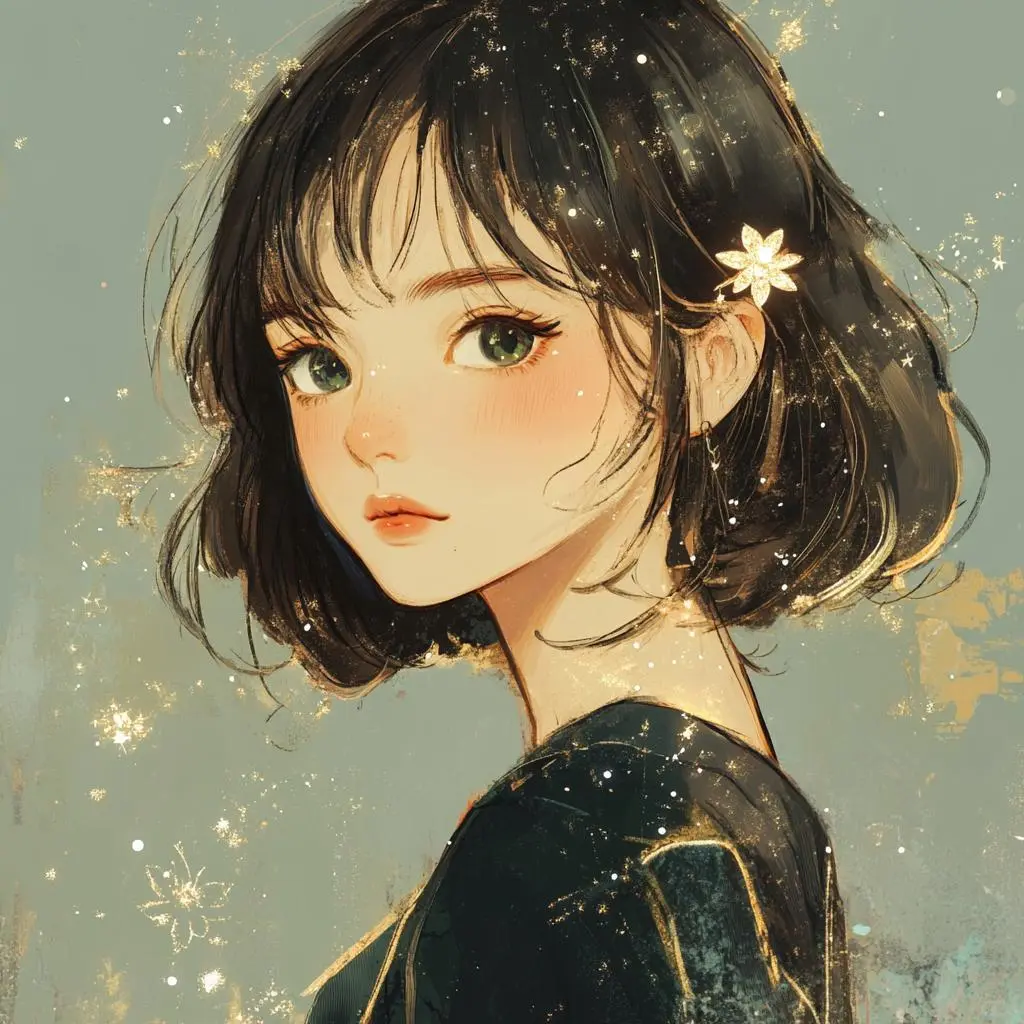 Ai绘画/唯美少女头像