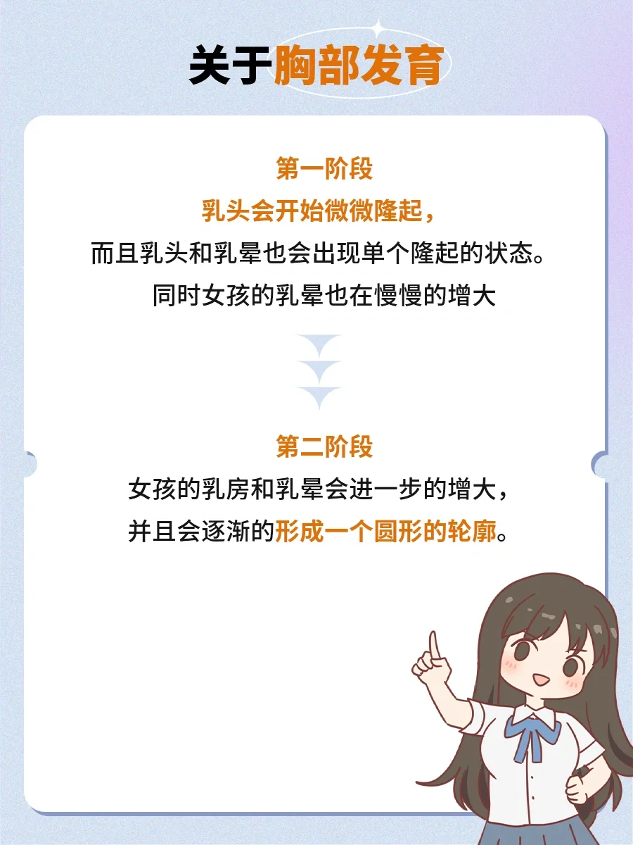 青春期胸部发育，身边人从来不会告诉你这些