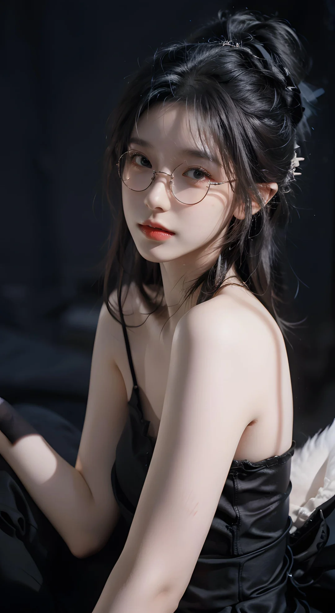 AI 生成美女壁纸