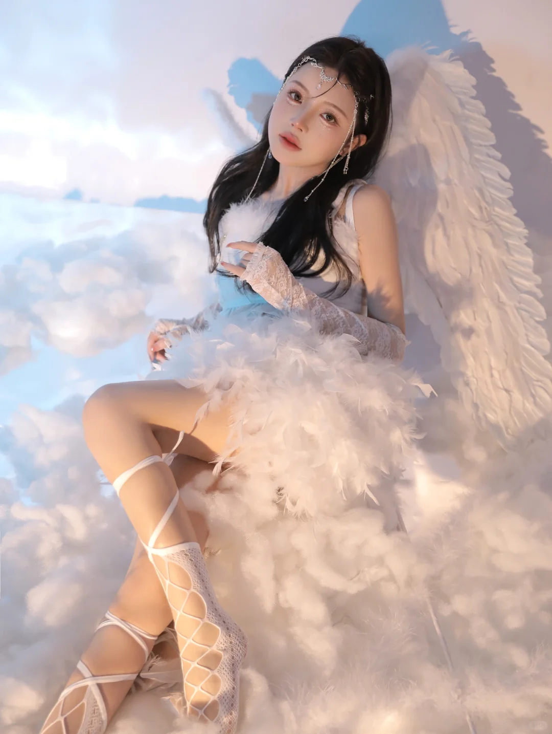 每个女孩心里都有一个天使梦👼🏻☁️